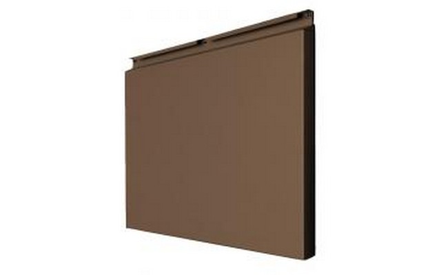 Фасадная кассета с закрытым типом крепления